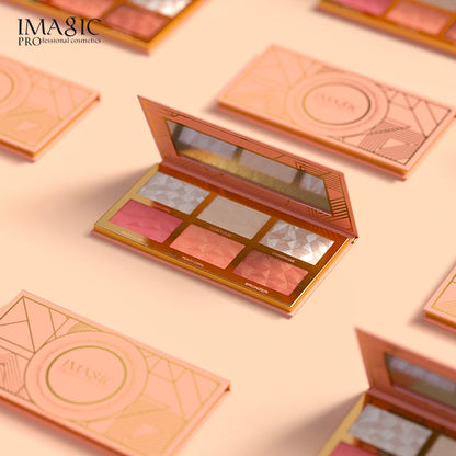Paleta de coloretes e iluminadores Queen Beautiful