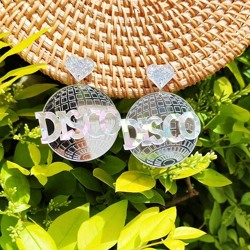 Pendientes de agujero Queen Disco