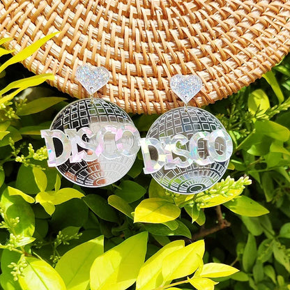 Pendientes de agujero Queen Disco