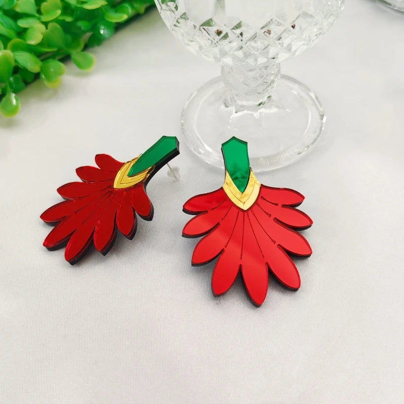 Pendientes de agujero Queen Flowers