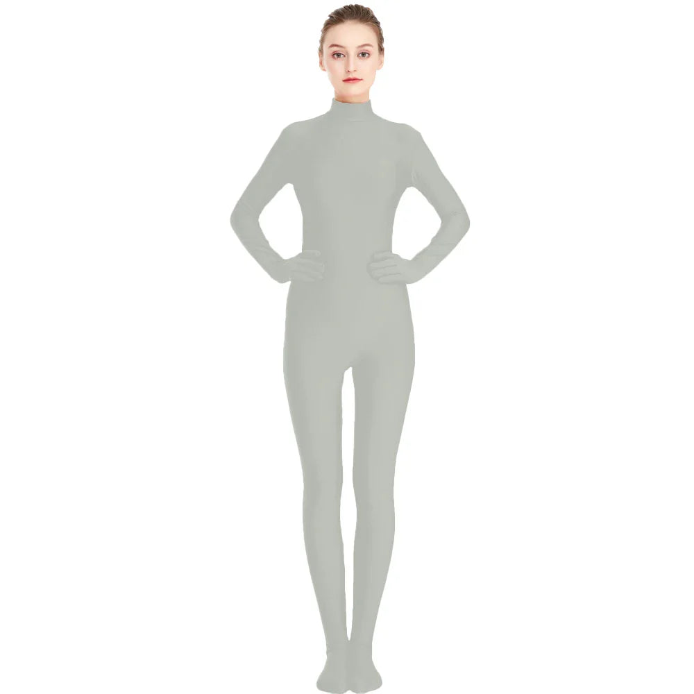Traje zentai Queen Rania (Gray)