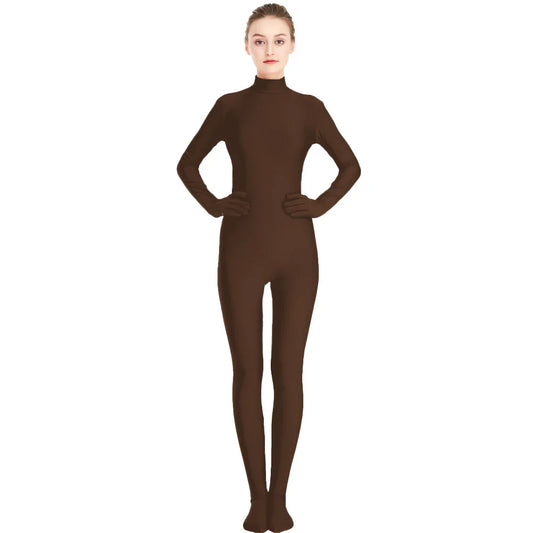 Traje zentai Queen Rania (Coffee)