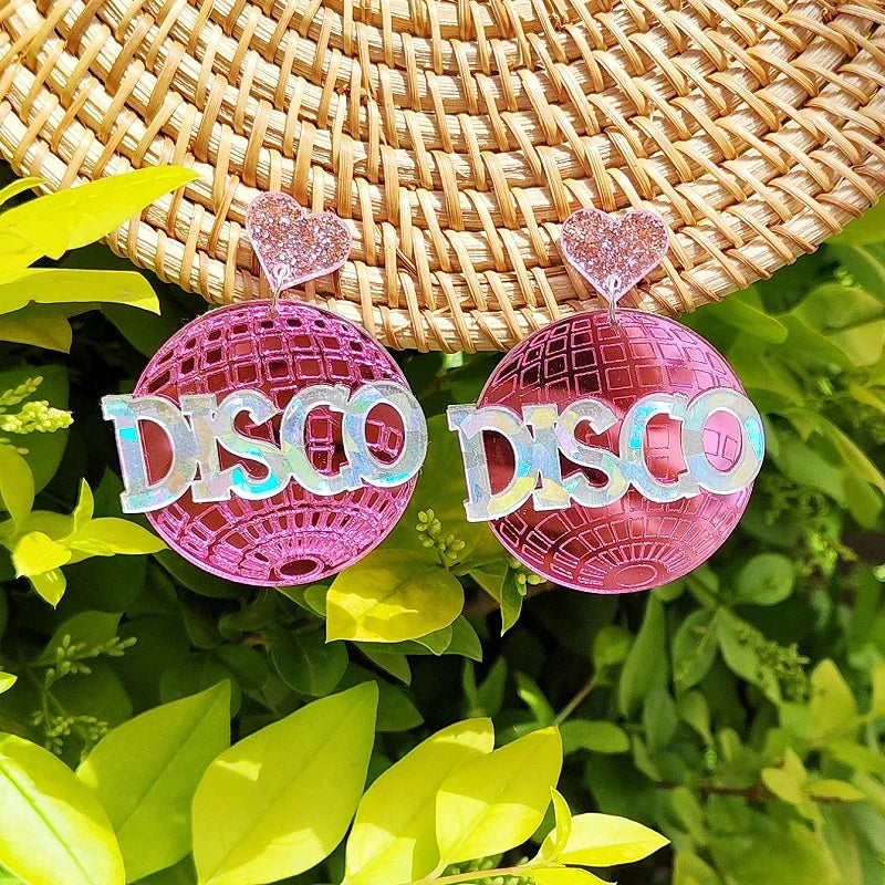 Pendientes de agujero Queen Disco