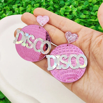 Pendientes de agujero Queen Disco