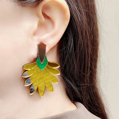 Pendientes de agujero Queen Flowers