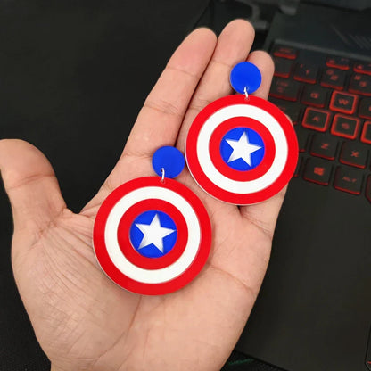 Pendientes de agujero Queen America