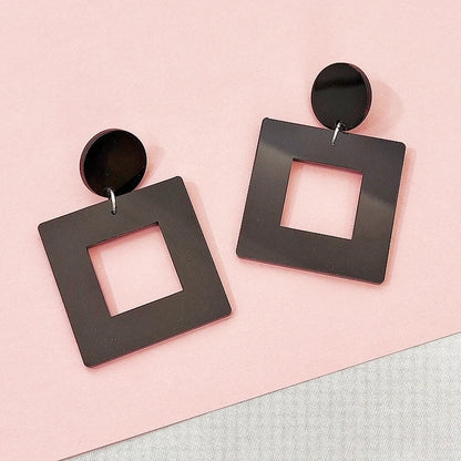 Pendientes de agujero Queen Square
