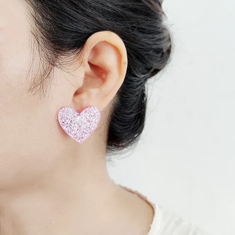 Pendientes de agujero Queen Hearts