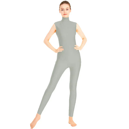 Mono de danza Queen Satin (Gray)
