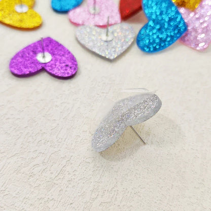 Pendientes de agujero Queen Hearts