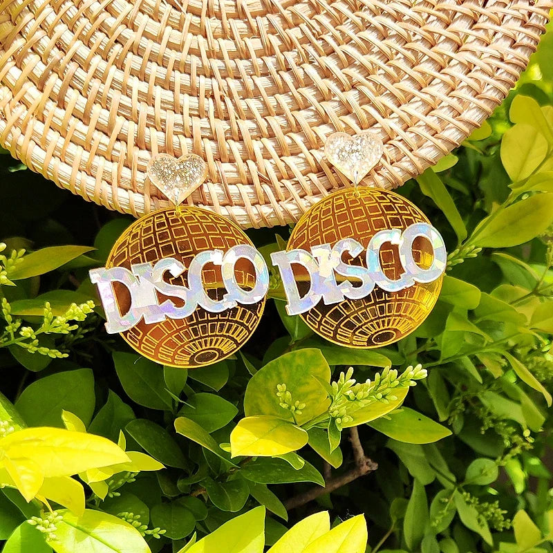 Pendientes de agujero Queen Disco