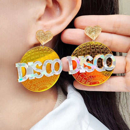 Pendientes de agujero Queen Disco