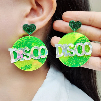 Pendientes de agujero Queen Disco