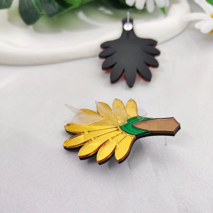 Pendientes de agujero Queen Flowers