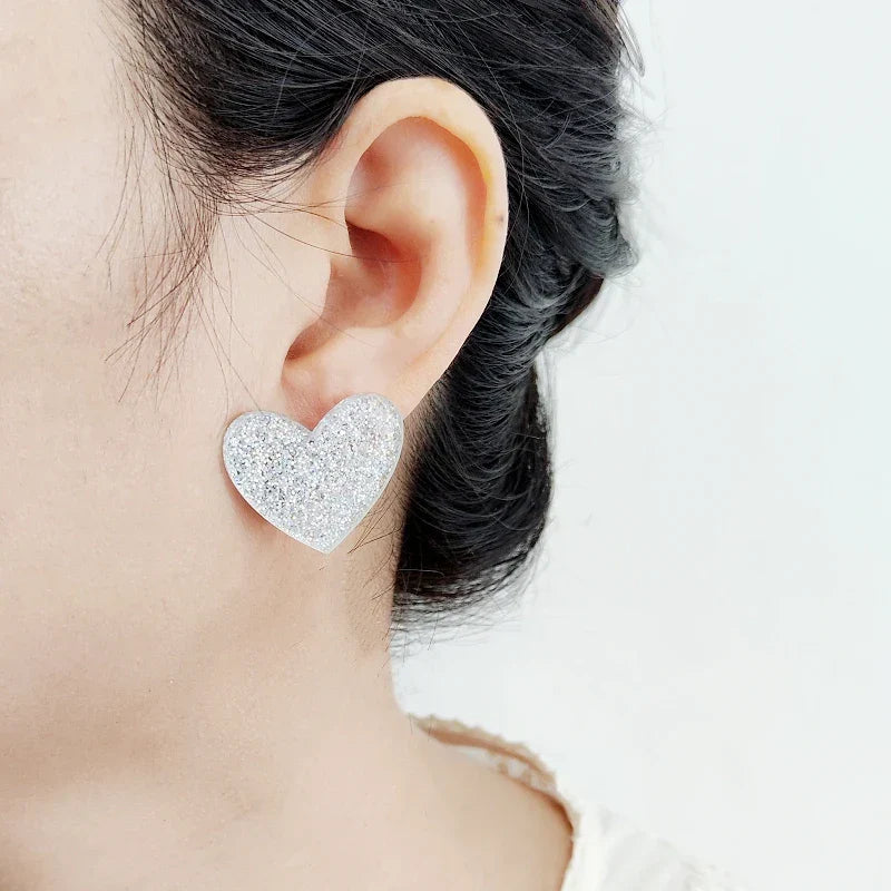Pendientes de agujero Queen Hearts