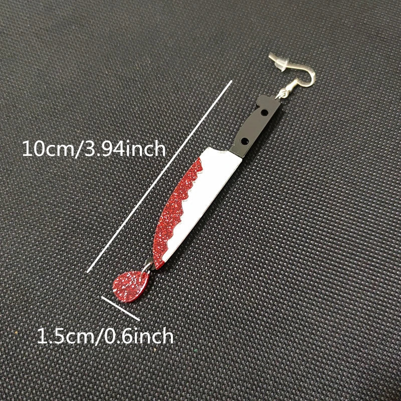 Pendientes de agujero Queen Knives