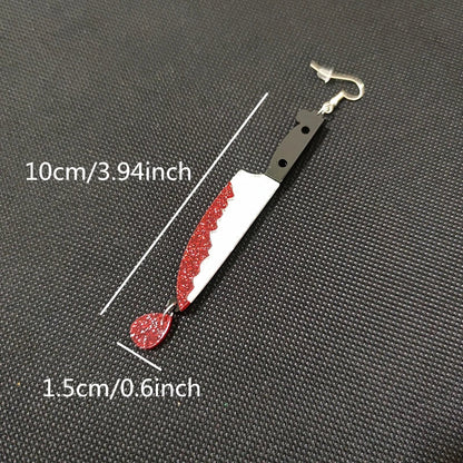 Pendientes de agujero Queen Knives