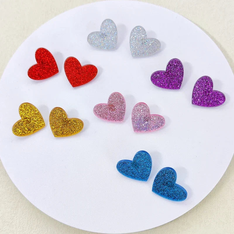 Pendientes de agujero Queen Hearts
