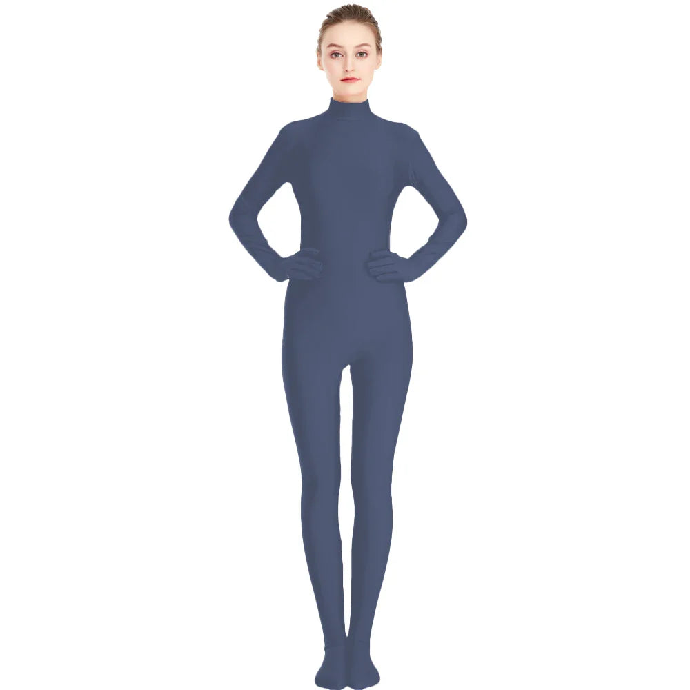 Traje zentai Queen Rania (Deep gray)