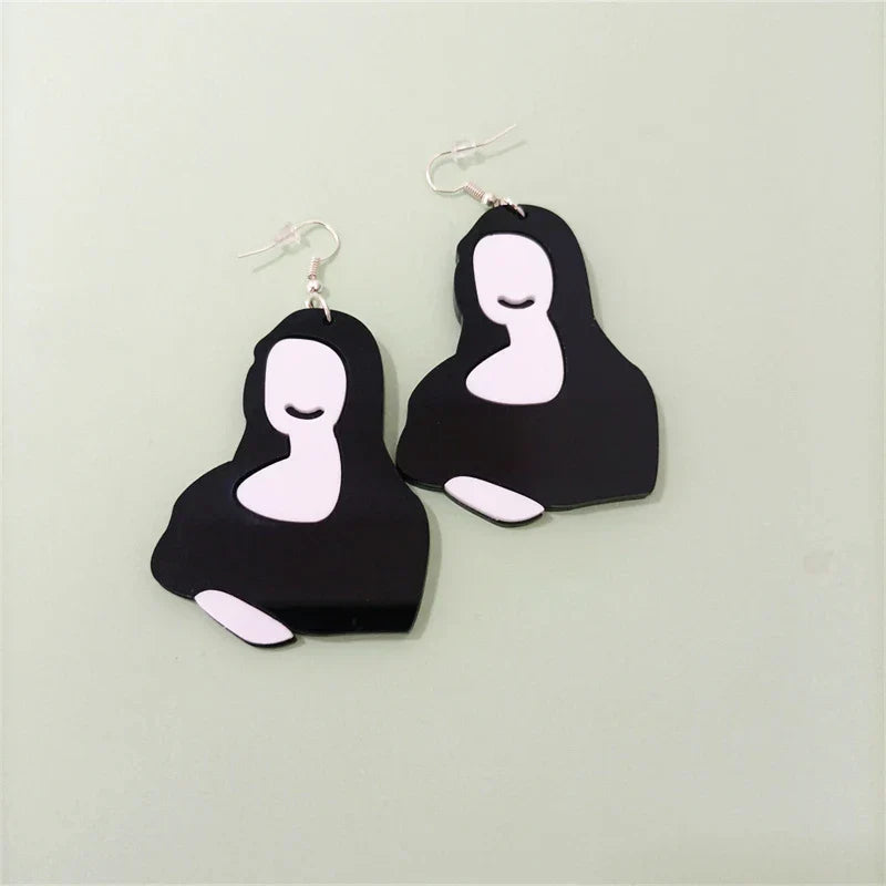 Pendientes de agujero Queen Monalisa