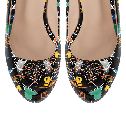 Zapatos Queen Graffiti (2 Colores)