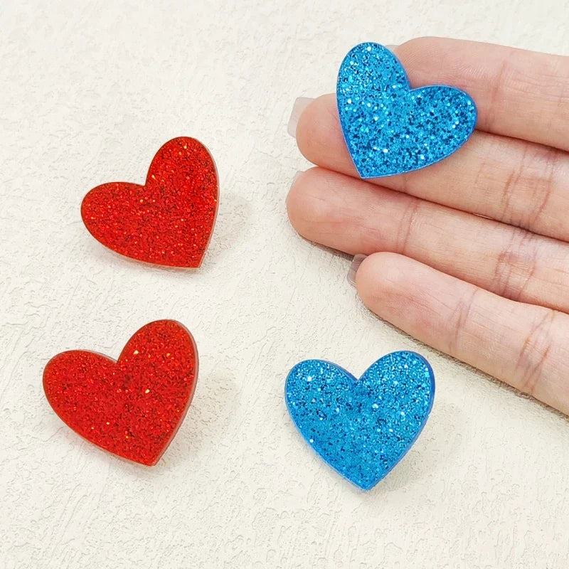 Pendientes de agujero Queen Hearts