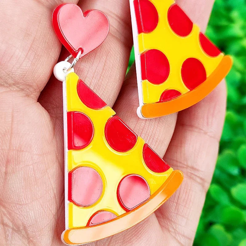 Pendientes de agujero Queen Pizza