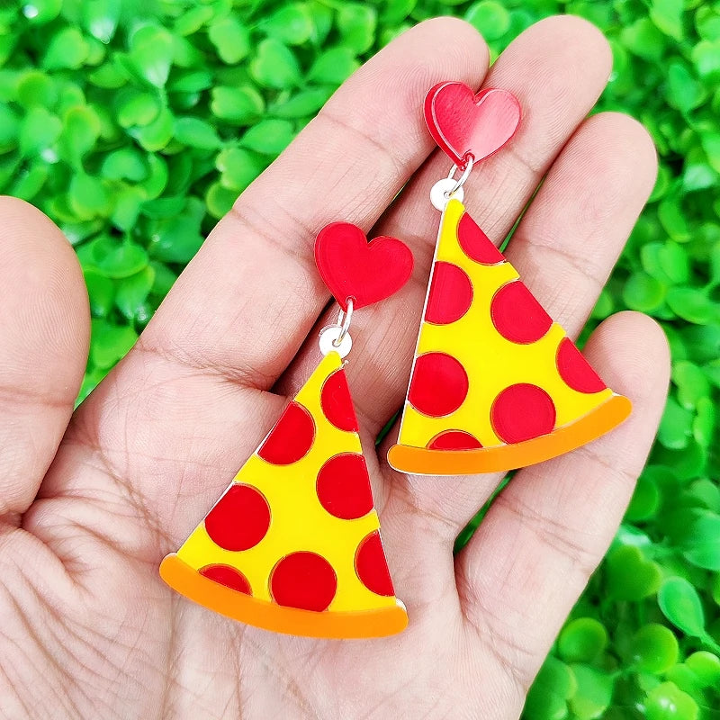 Pendientes de agujero Queen Pizza