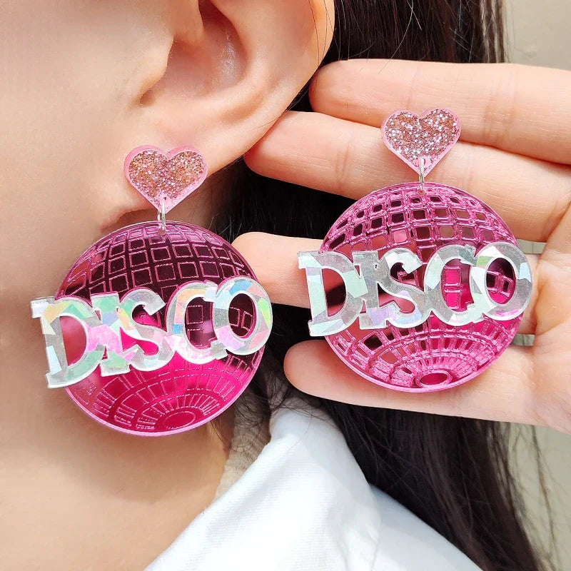 Pendientes de agujero Queen Disco