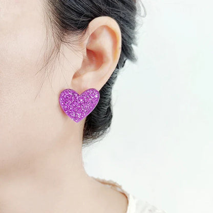 Pendientes de agujero Queen Hearts