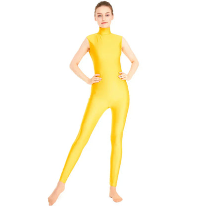 Mono de danza Queen Satin (Yellow)