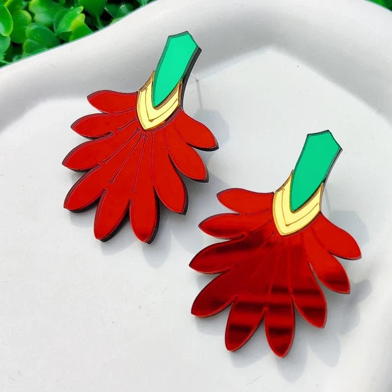Pendientes de agujero Queen Flowers