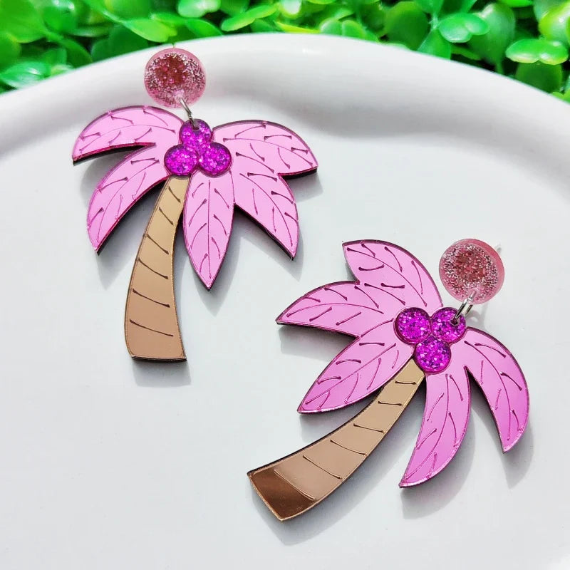Pendientes de agujero Queen Palm