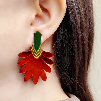 Pendientes de agujero Queen Flowers