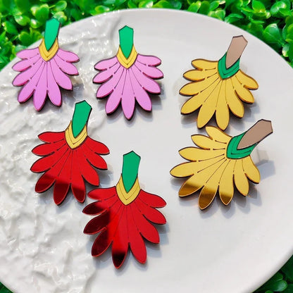 Pendientes de agujero Queen Flowers
