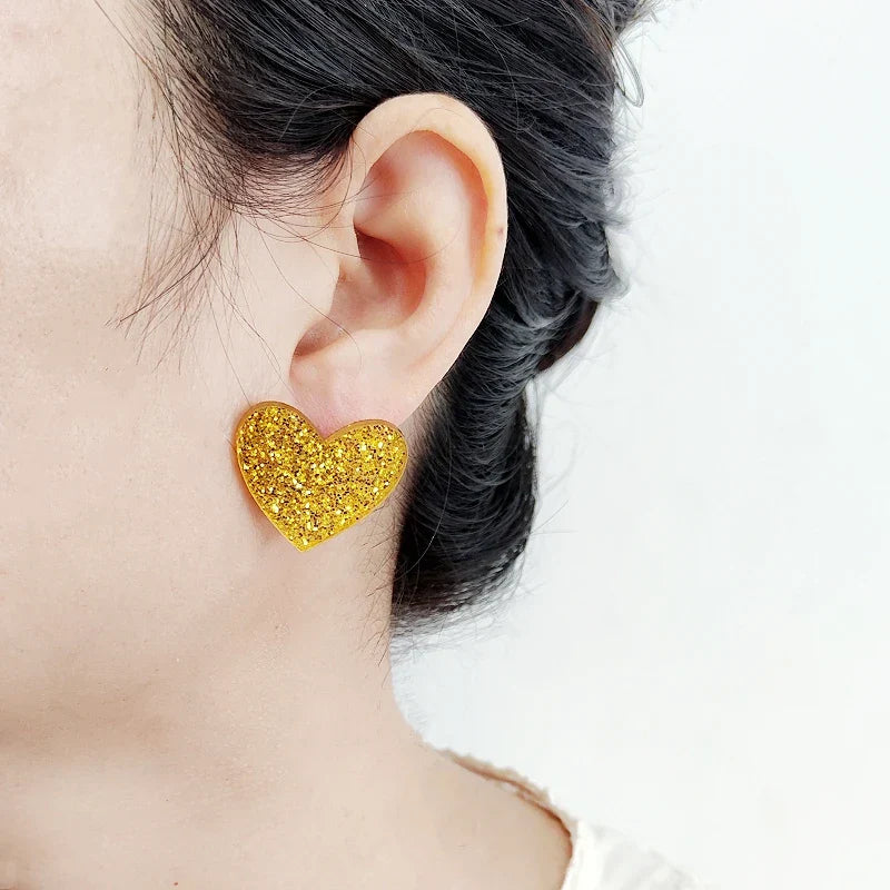 Pendientes de agujero Queen Hearts