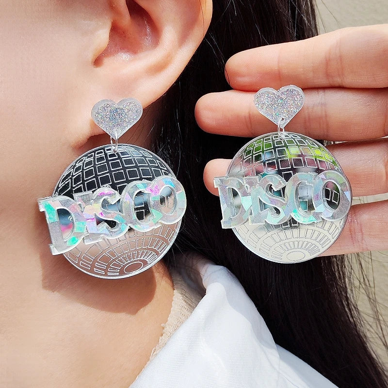 Pendientes de agujero Queen Disco