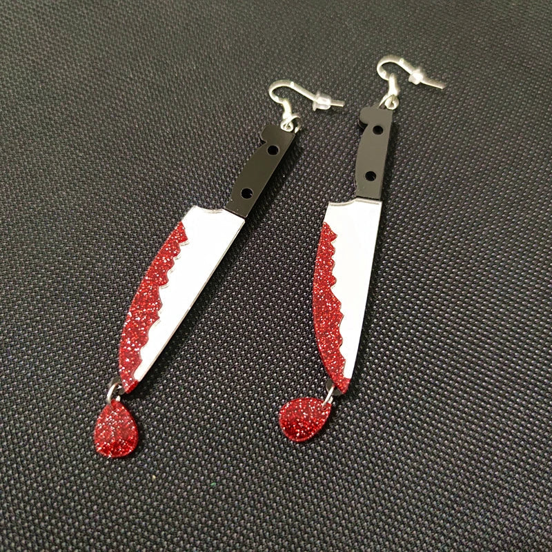 Pendientes de agujero Queen Knives