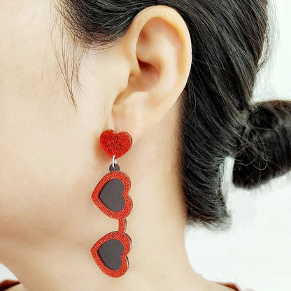 Pendientes de agujero Queen Sunglasses