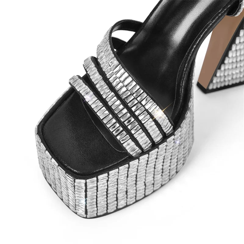 Sandalias Queen Blackrose (2 Colores)