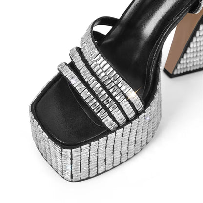 Sandalias Queen Blackrose (2 Colores)