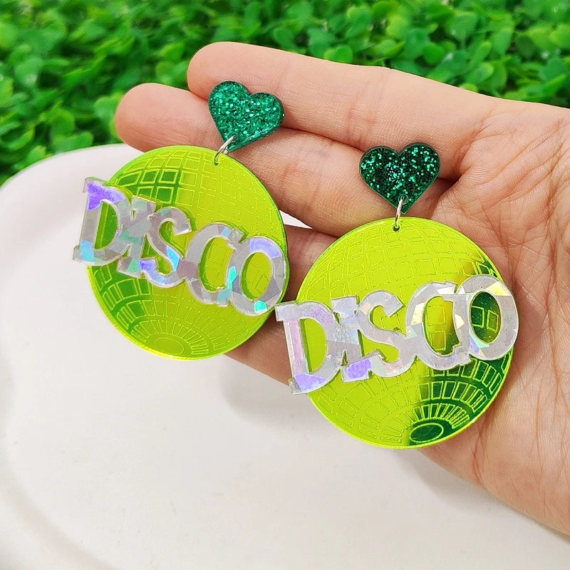 Pendientes de agujero Queen Disco