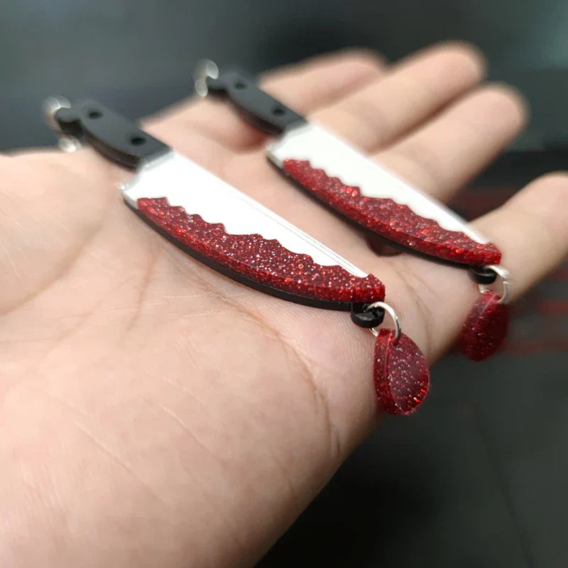 Pendientes de agujero Queen Knives
