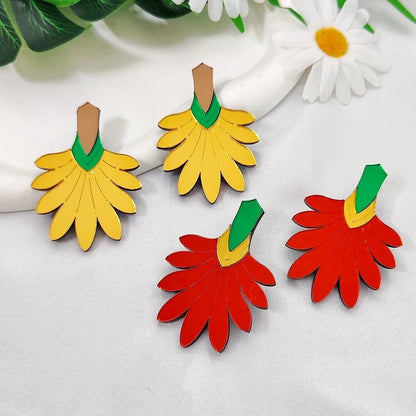 Pendientes de agujero Queen Flowers