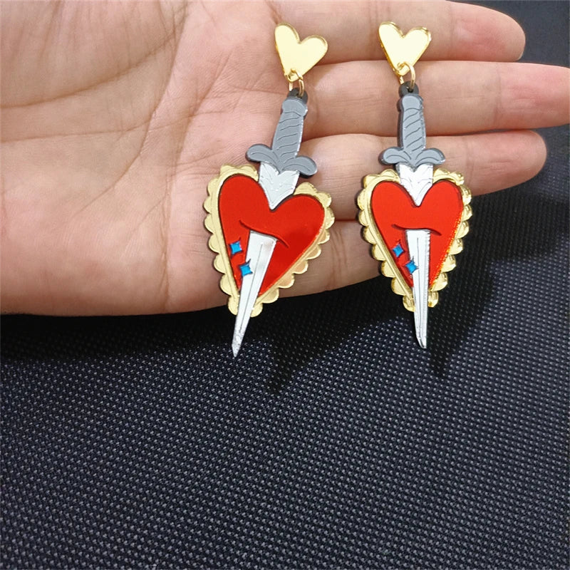 Pendientes de agujero Queen Stabbed