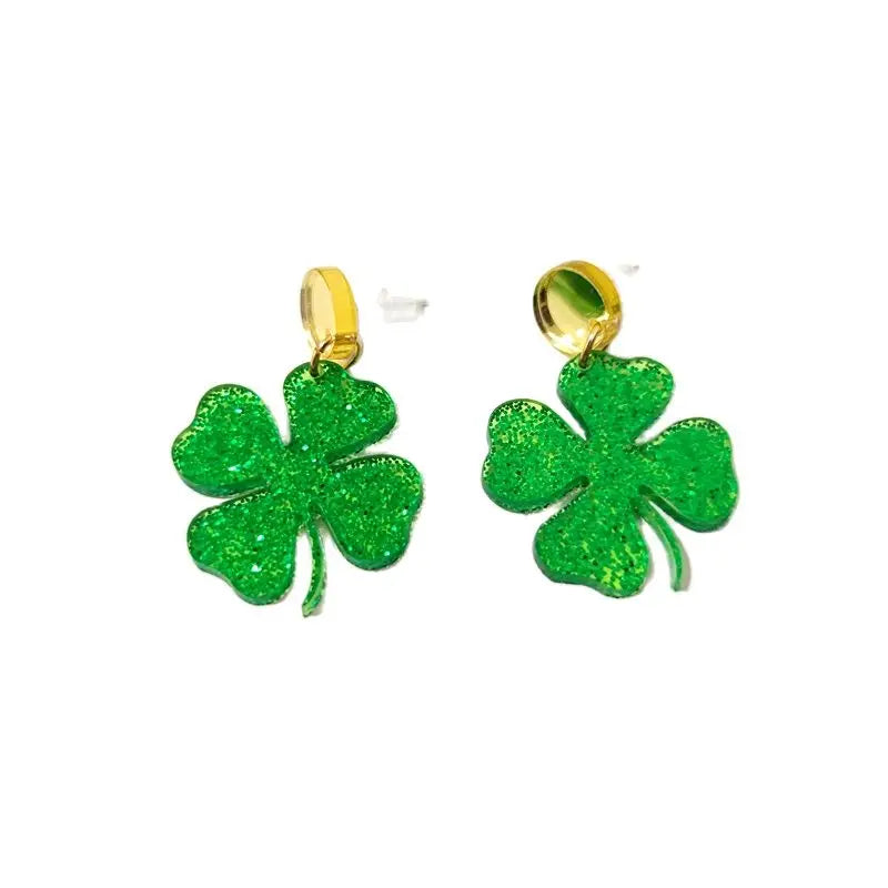 Pendientes de agujero Queen Clover