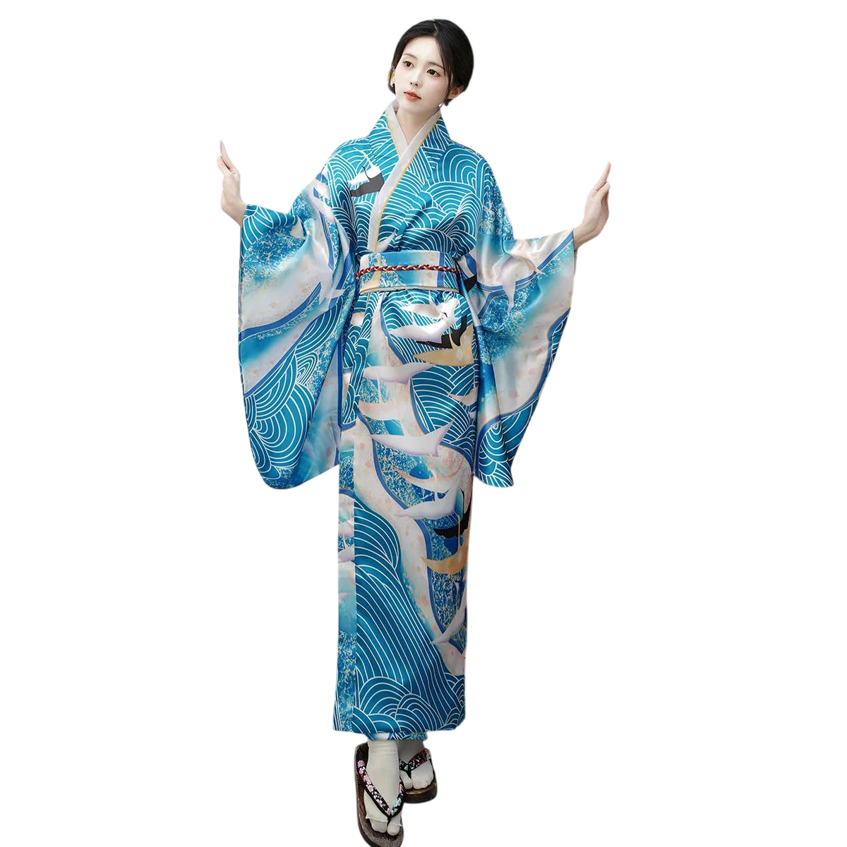 Kimono geisha Queen Nakamura