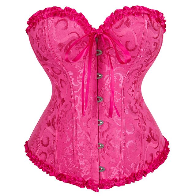 Corset Queen Floryland (Fucsia)