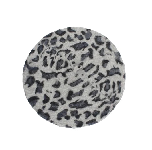 Boina Queen Leopard (Gris)