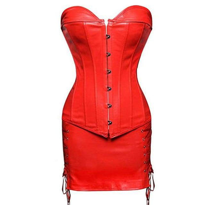 Vestido Corset Drag Xena (Rojo)